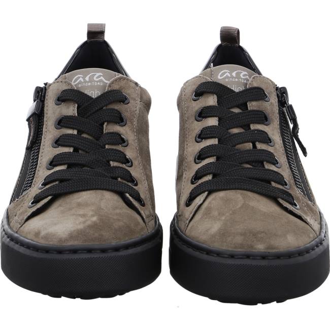 Scarpe Da Ginnastica Ara Courtyard Taiga Donna Verdi | ARA691ROU