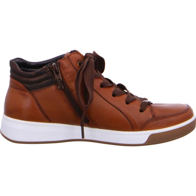 Scarpe Da Ginnastica Ara High Top Rom Donna Marroni | ARA132NKV