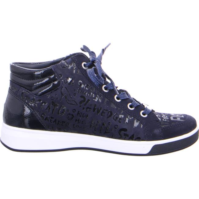 Scarpe Da Ginnastica Ara High Top Rom Navy Donna Blu | ARA214PEU