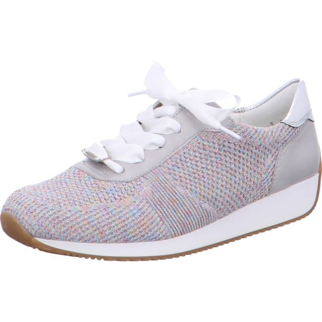 Scarpe Da Ginnastica Ara Lissabon Candy-white Donna Grigie Bianche | ARA450HDP