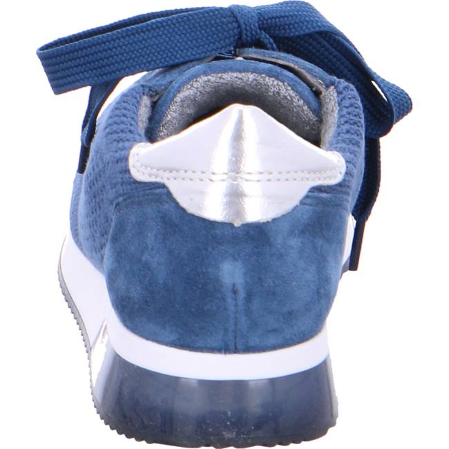 Scarpe Da Ginnastica Ara Lissabon Capri Silver Donna Blu | ARA240IAK