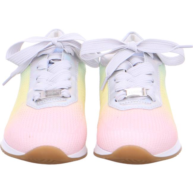 Scarpe Da Ginnastica Ara Lissabon Pastel Donna Rosa Gialle Bianche | ARA039GWF