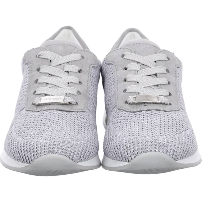 Scarpe Da Ginnastica Ara Lissabon Pebble Oyster Donna Grigie | ARA879KVM