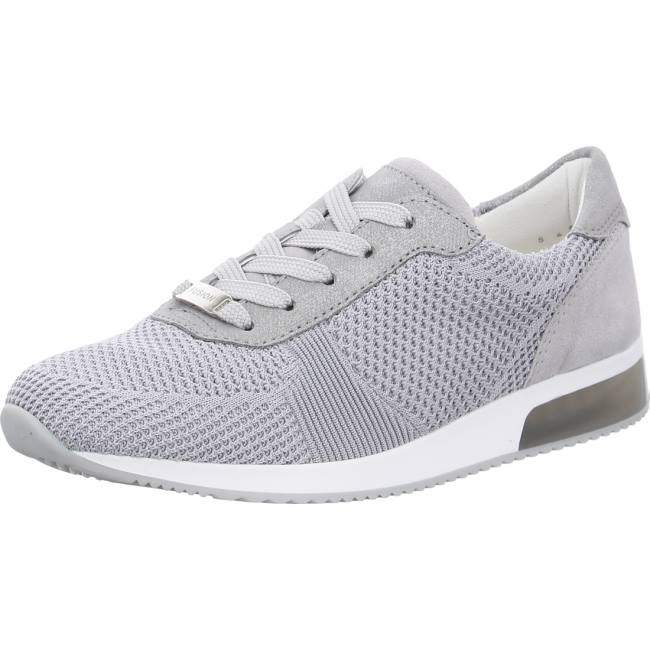 Scarpe Da Ginnastica Ara Lissabon Pebble Oyster Donna Grigie | ARA879KVM