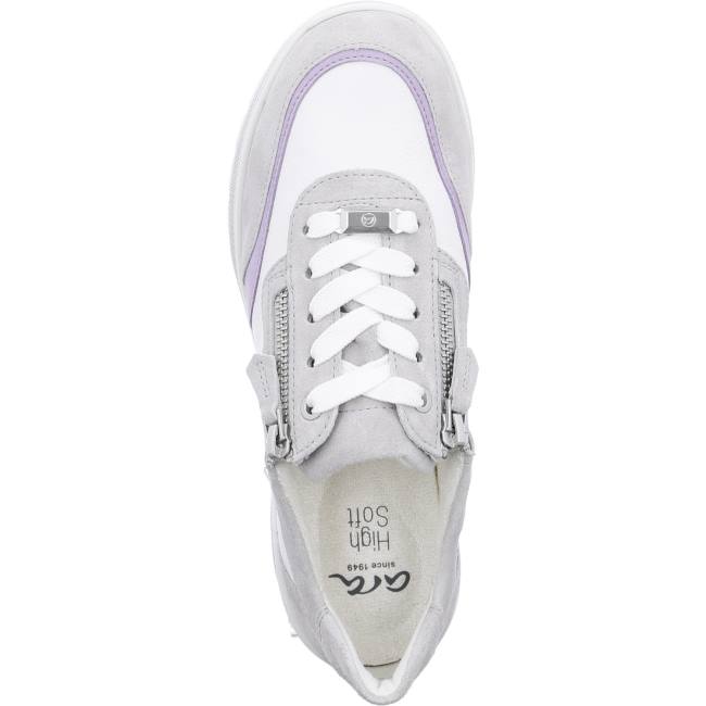 Scarpe Da Ginnastica Ara Neapel Pebble, Lavender Donna Grigie | ARA732PZQ