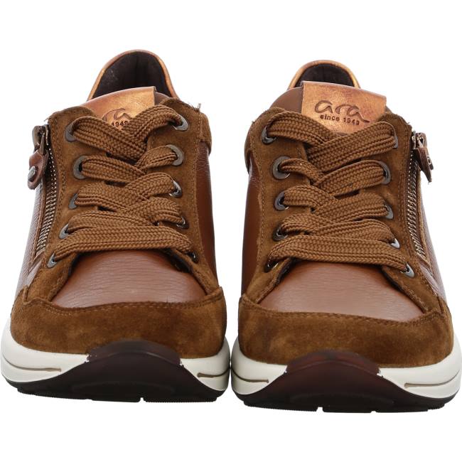 Scarpe Da Ginnastica Ara Nnuts Cognac Donna Marroni | ARA128EPA