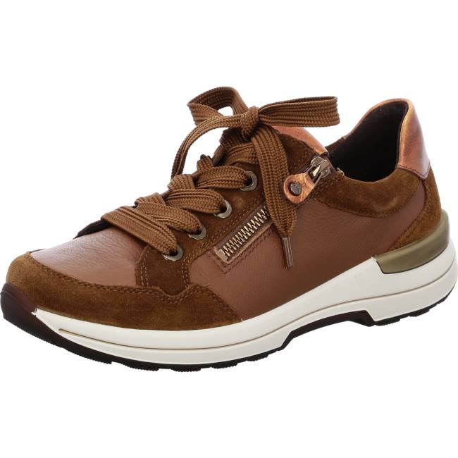 Scarpe Da Ginnastica Ara Nnuts Cognac Donna Marroni | ARA128EPA