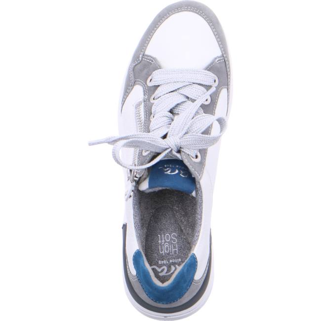 Scarpe Da Ginnastica Ara Nwhite Oyster Donna Bianche | ARA720GPD