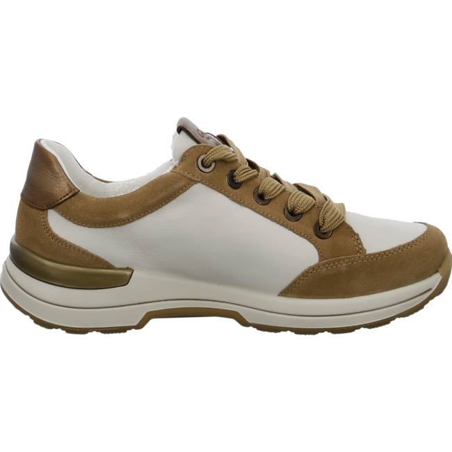 Scarpe Da Ginnastica Ara Nwhite Sand Donna Beige | ARA491GQF