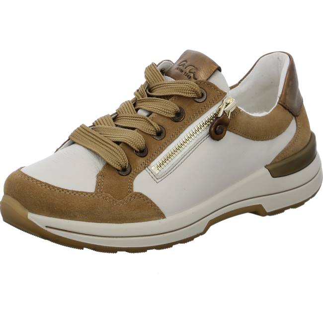 Scarpe Da Ginnastica Ara Nwhite Sand Donna Beige | ARA491GQF