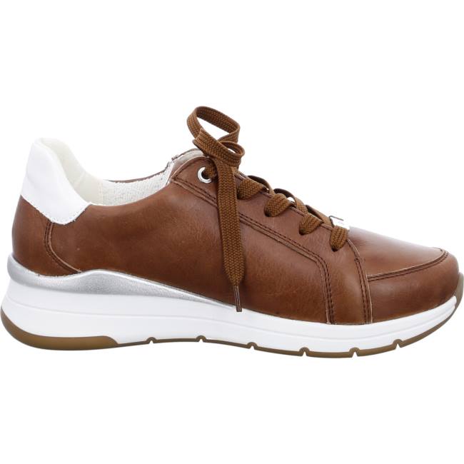 Scarpe Da Ginnastica Ara Osaka Cognac Donna Marroni | ARA819JXN