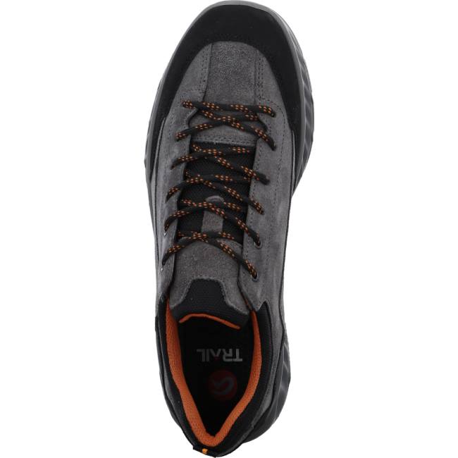 Scarpe Da Ginnastica Ara Paolo-black Uomo Grigie | ARA627EUK