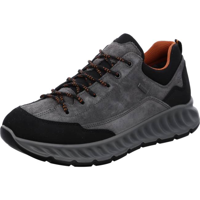 Scarpe Da Ginnastica Ara Paolo-black Uomo Grigie | ARA627EUK