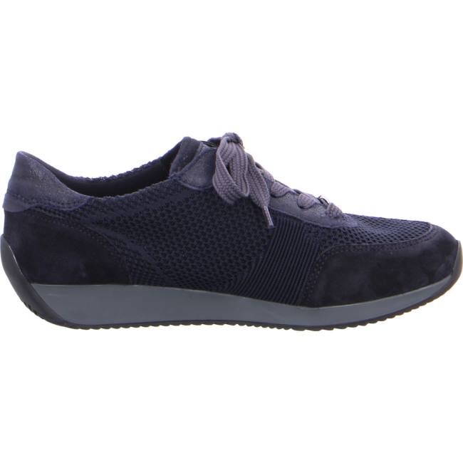 Scarpe Da Ginnastica Ara Pizzo-up Lissabon Donna Blu | ARA847QUB