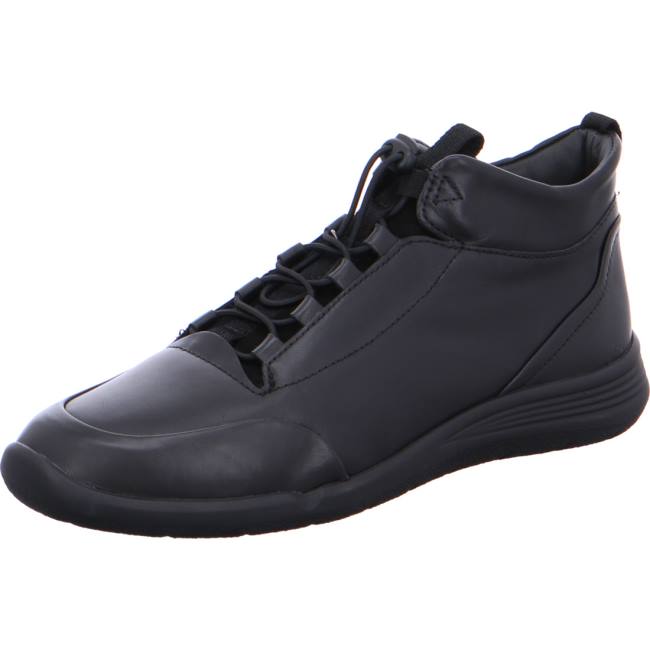 Scarpe Da Ginnastica Ara Pizzo-ups Chicago Donna Nere | ARA652TBS