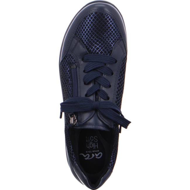 Scarpe Da Ginnastica Ara Pizzo-ups Merano Donna Blu | ARA024KHO