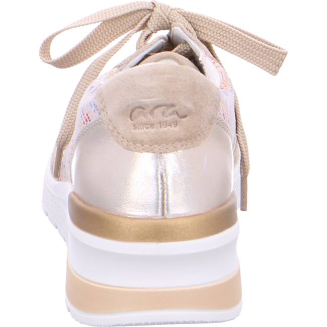 Scarpe Da Ginnastica Ara Pizzo-ups Neapel Sand Multi Donna Beige | ARA390DWS