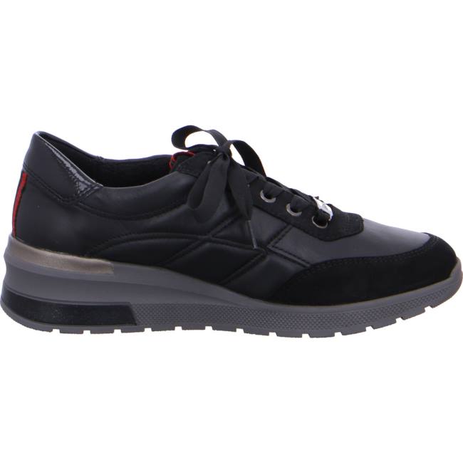 Scarpe Da Ginnastica Ara Pizzo-ups Neapel Donna Nere | ARA563BNY