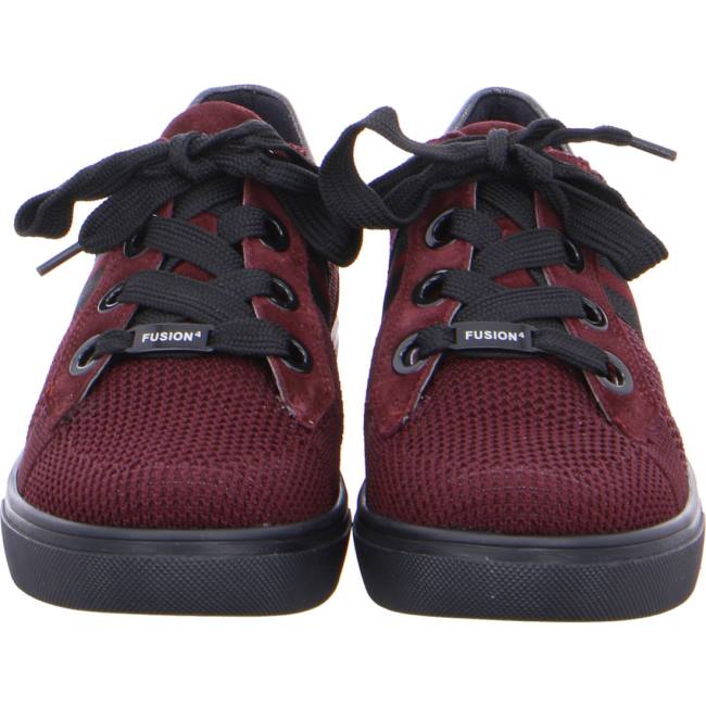 Scarpe Da Ginnastica Ara Pizzo-ups New-york Donna Rosse | ARA278CFU