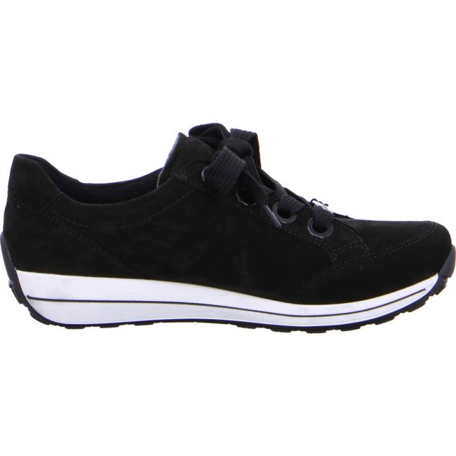 Scarpe Da Ginnastica Ara Pizzo-ups Osaka Donna Nere | ARA257BUN