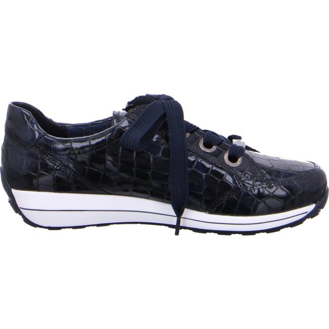 Scarpe Da Ginnastica Ara Pizzo-ups Osaka Donna Blu | ARA372SVM