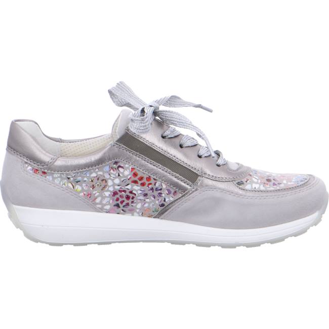 Scarpe Da Ginnastica Ara Pizzo-ups Osaka Donna Grigie | ARA753RVC