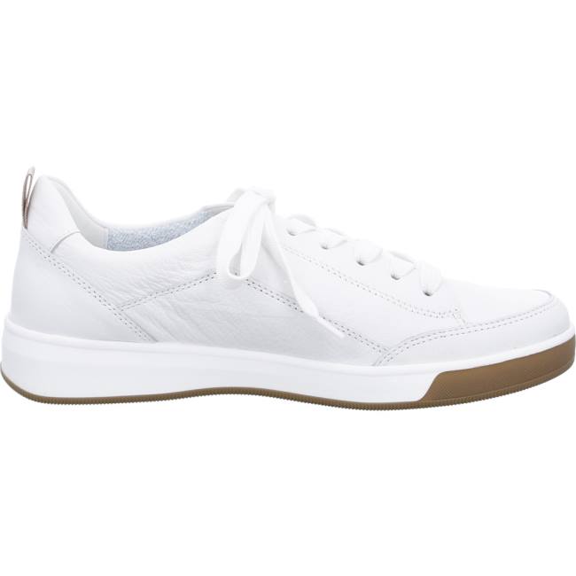 Scarpe Da Ginnastica Ara Pizzo-ups Rom Donna Bianche | ARA148HGU