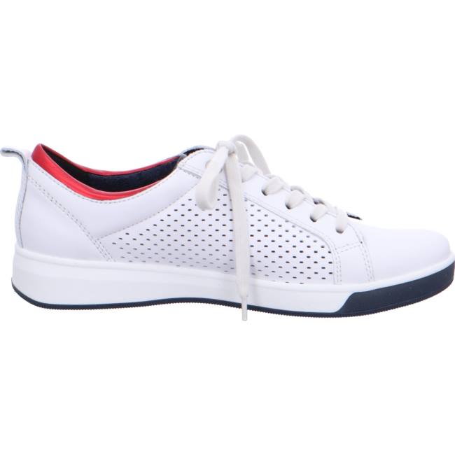 Scarpe Da Ginnastica Ara Pizzo-ups Rom Donna Bianche | ARA652OCS