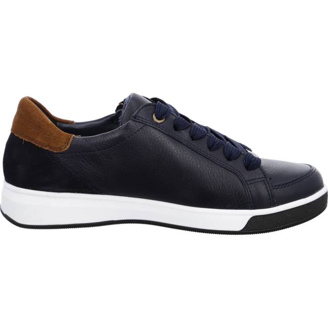 Scarpe Da Ginnastica Ara Pizzo-ups Rom Donna Blu | ARA689AGO