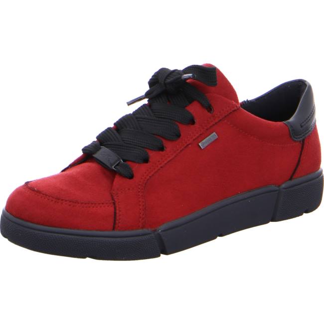 Scarpe Da Ginnastica Ara Pizzo-ups Rom Donna Rosse | ARA693MIL