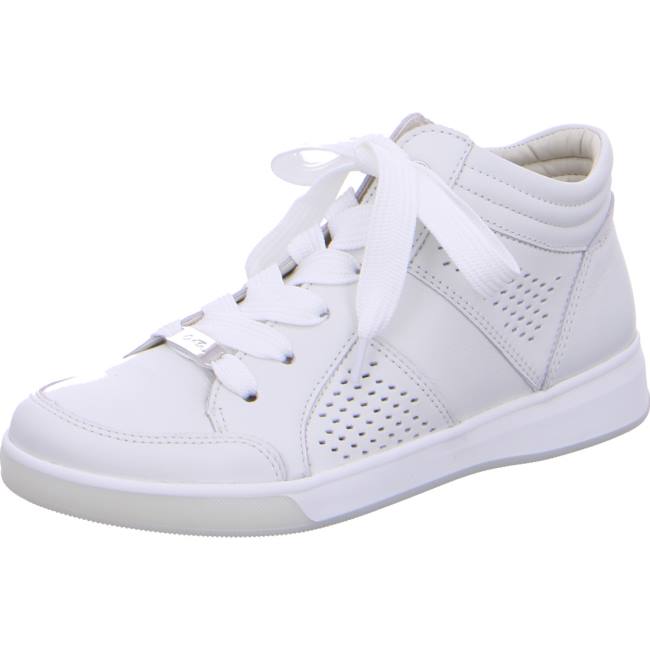 Scarpe Da Ginnastica Ara Pizzo-ups Rom Donna Bianche | ARA719WUT