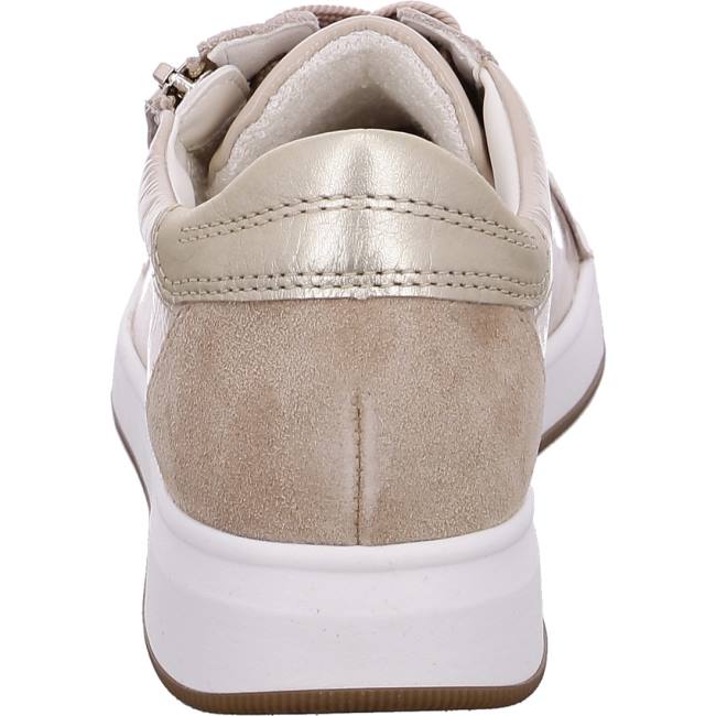 Scarpe Da Ginnastica Ara Pizzo-ups Rom Nude Donna Beige | ARA318SHK