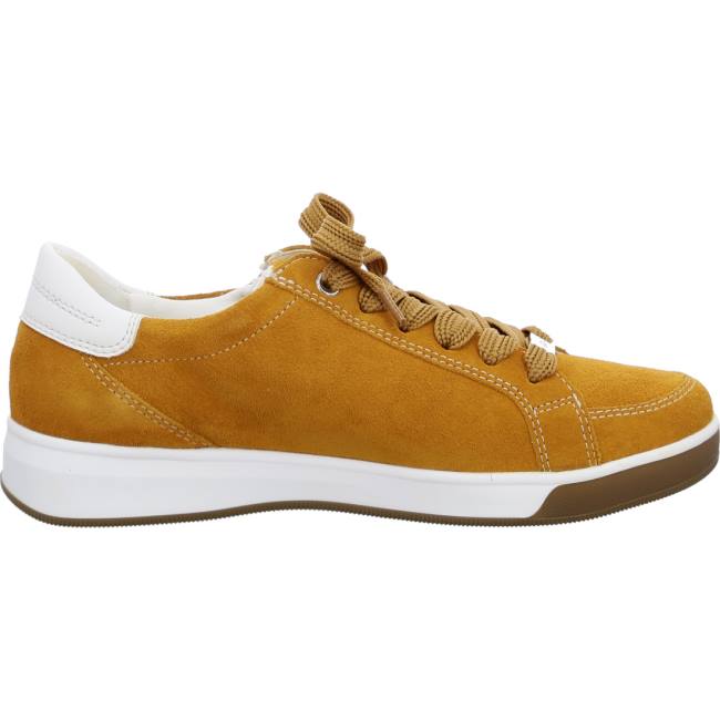 Scarpe Da Ginnastica Ara Pizzo-ups Rom Ochre Donna Marroni | ARA803SUA