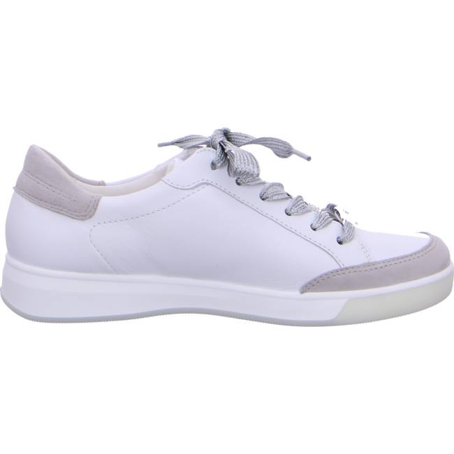 Scarpe Da Ginnastica Ara Pizzo-ups Rom Sasso Donna Bianche | ARA375ASH