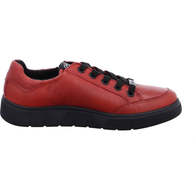 Scarpe Da Ginnastica Ara Pizzo-ups Rom-sport Donna Rosse | ARA450QAX