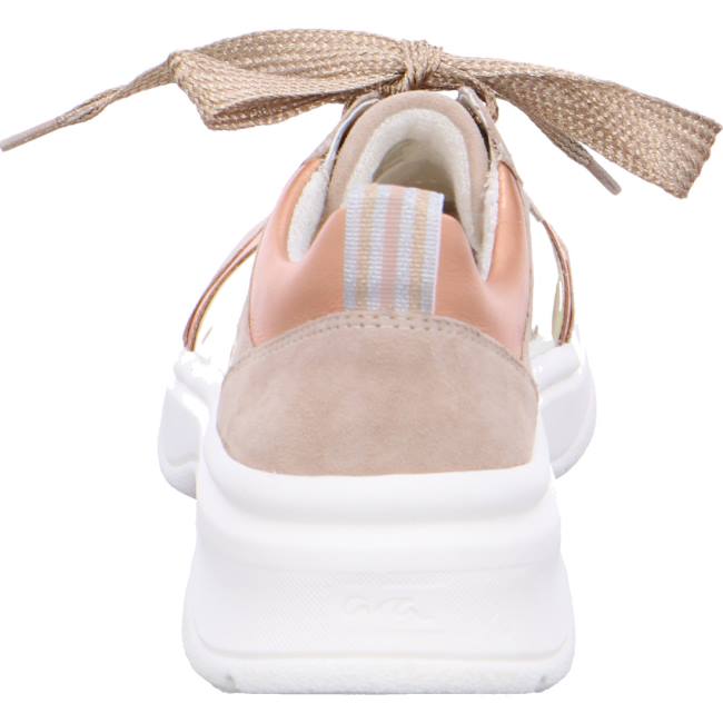 Scarpe Da Ginnastica Ara Pizzo-ups Roma Donna Beige | ARA173ZQE