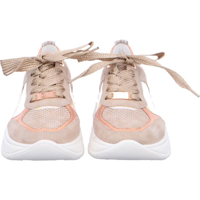 Scarpe Da Ginnastica Ara Pizzo-ups Roma Donna Beige | ARA173ZQE