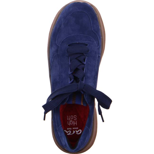 Scarpe Da Ginnastica Ara Pizzo-ups Roma Donna Blu | ARA287SLI