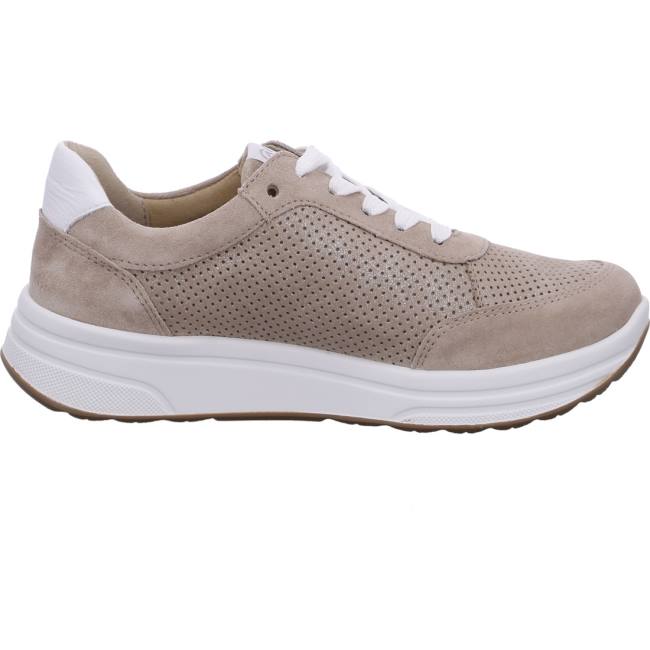 Scarpe Da Ginnastica Ara Pizzo-ups Sapporo Sand Donna Beige | ARA183JVQ