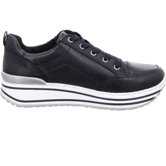 Scarpe Da Ginnastica Ara Pizzo-ups Sapporo Donna Blu | ARA289INF