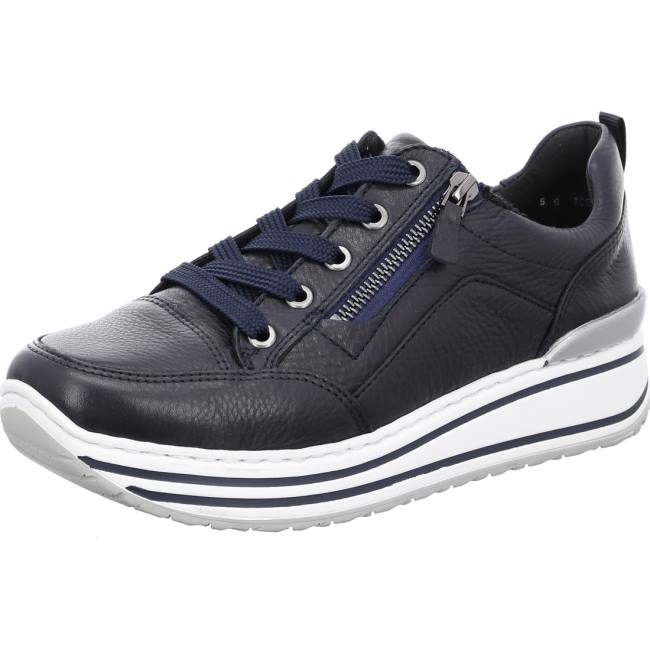 Scarpe Da Ginnastica Ara Pizzo-ups Sapporo Donna Blu | ARA289INF