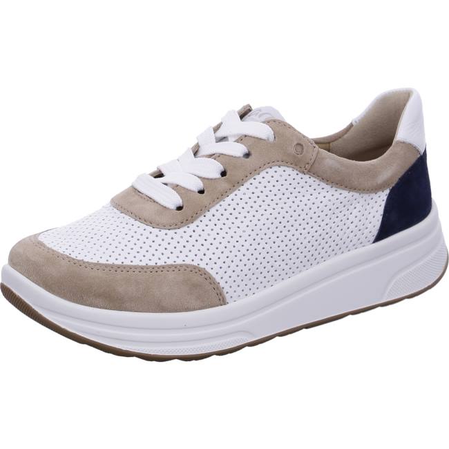 Scarpe Da Ginnastica Ara Pizzo-ups Sapporo Donna Bianche | ARA356ALS