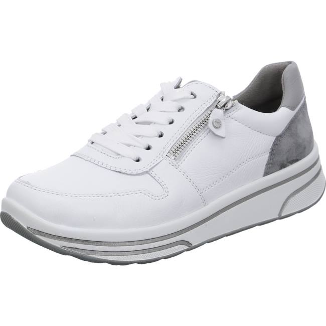 Scarpe Da Ginnastica Ara Pizzo-ups Sapporo Donna Bianche | ARA407WVT