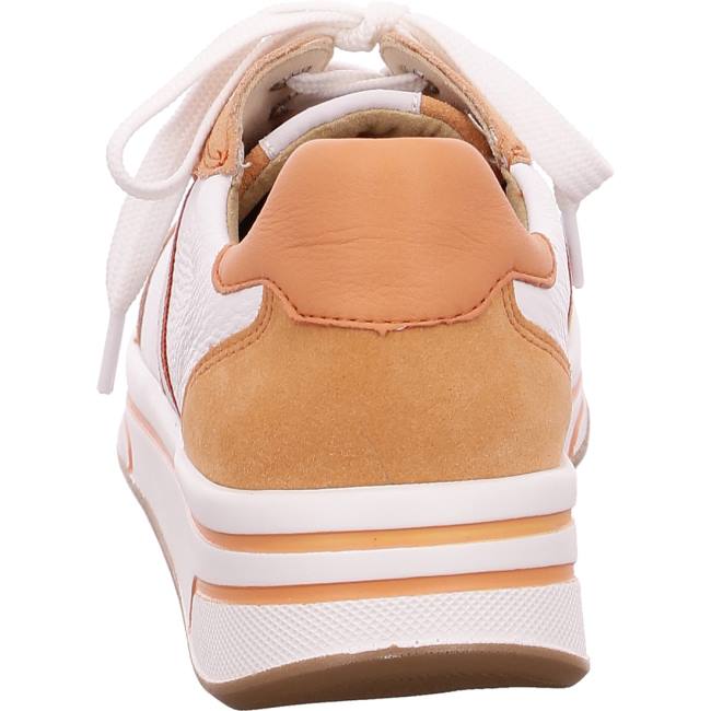 Scarpe Da Ginnastica Ara Pizzo-ups Sapporo Peach Donna Bianche | ARA726JQA