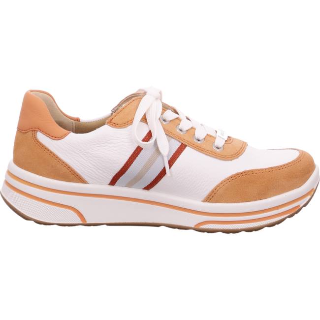 Scarpe Da Ginnastica Ara Pizzo-ups Sapporo Peach Donna Bianche | ARA726JQA