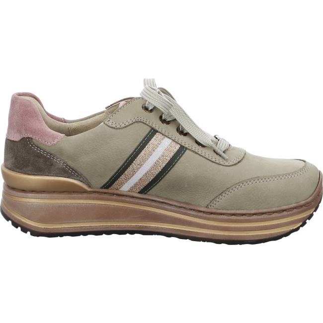 Scarpe Da Ginnastica Ara Pizzo-ups Sapporo Pistachio Donna Verdi | ARA752UGF