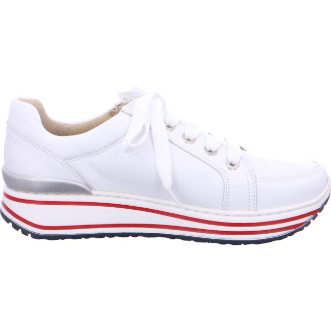 Scarpe Da Ginnastica Ara Pizzo-ups Sapporo Donna Bianche | ARA793PNX