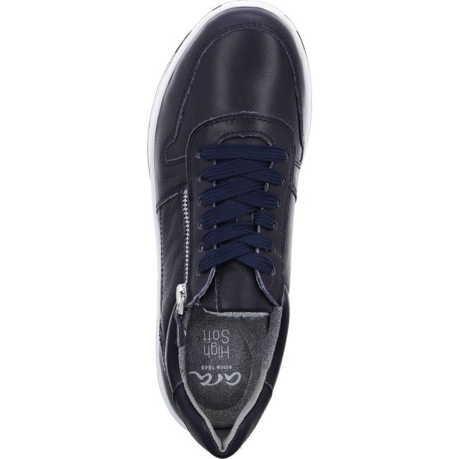 Scarpe Da Ginnastica Ara Pizzo-ups Sapporo Donna Blu | ARA908TUB