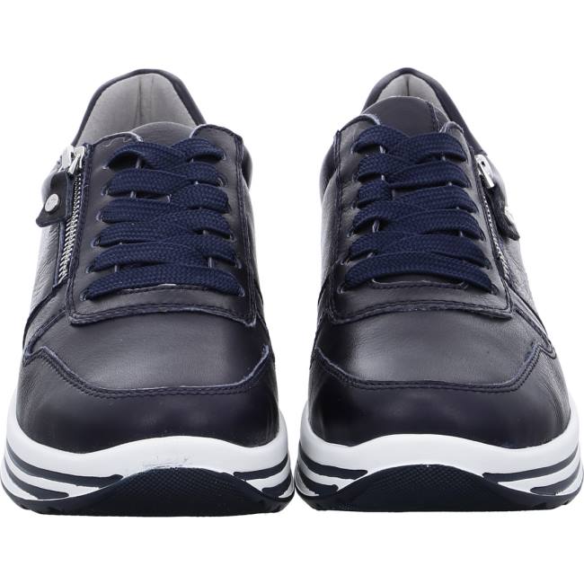 Scarpe Da Ginnastica Ara Pizzo-ups Sapporo Donna Blu | ARA908TUB