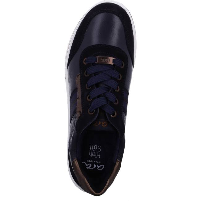 Scarpe Da Ginnastica Ara Pizzo-ups Sapporo Donna Blu | ARA940PZF